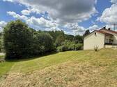 Baugrundstück - schön geschnittenes Baugrundstück mit Blick in die Natur