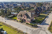 Hausansicht - Neubauhausteil unter Reet - 3.195.000,00 EUR Kaufpreis, ca.  167,00 m² Wohnfläche