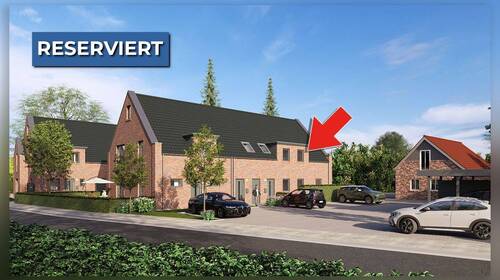 Ostansicht - Modernes Wohnen im Neubau: KfW 40 Klimafreundliche Eigentumswohnung in Dingden!