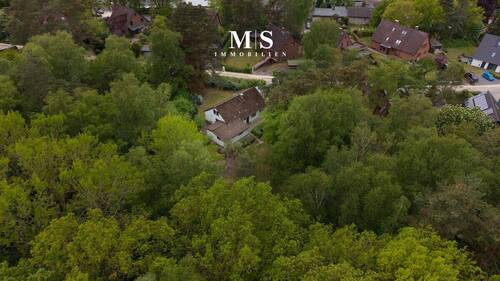 Drohnenansicht - 6 Zimmer Einfamilienhaus in Geesthacht