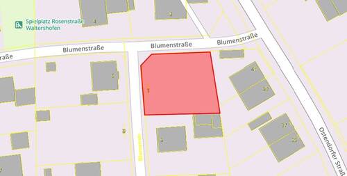 Baugrundstück Mertingen - Immobilien Baumeister Ne - Baugrundstück in Meitingen OT Waltershofen zu verkaufen - Immobilien Baumeister seit 1971 in Neuburg