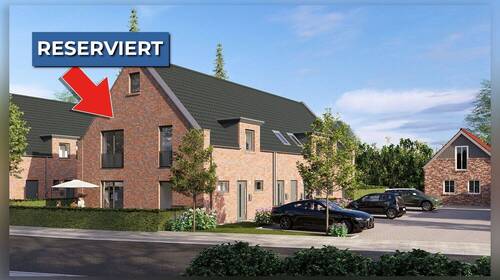 Ansicht Süd-Ost - Modernes Wohnen in Hamminkeln-Dingden: Ihr Neubau-Reihenhaus in bester Lage!