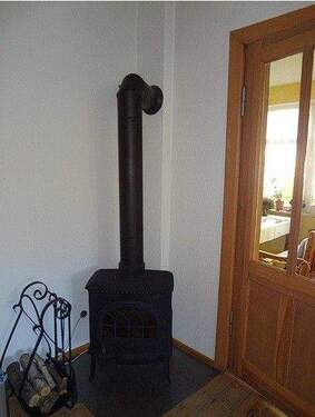 Wohnzimmer Kamin.jpg - Terrassenwohnung mit 113,00 m&sup2; in Hohen Neuendorf zur Miete