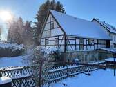 Ansicht Winter - 4 Zimmer Einfamilienhaus zum Kaufen in Halsbrücke