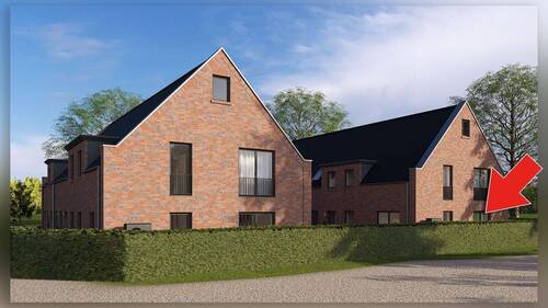 Ansicht Nord - Etagenwohnung mit 95,60 m² in Hamminkeln Dingden zum Kaufen
