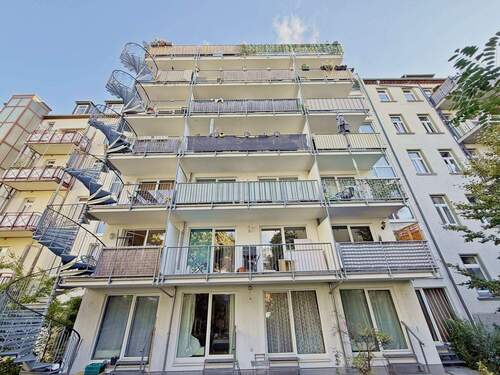 Außenansicht - 2 Zimmer Etagenwohnung zum Kaufen in Leipzig