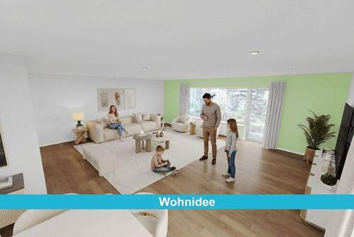 Wohnzimmer-Wohnidee - 6 Zimmer Einfamilienhaus in Harxheim