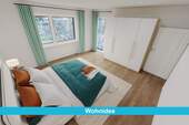 Schlafzimmer-Wohnidee - 