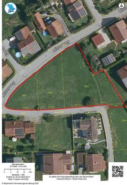 Lageplan - Grundstück zum Kaufen in Reisbach
