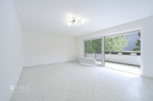 Wohn- und Esszimmer - Etagenwohnung mit 107,20 m&sup2; in München zur Miete