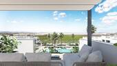 Bild 1 - Apartment mit Solarium, Pool und Lagunenblick