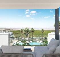 Apartment mit Solarium, Pool und Lagunenblick - Torrevieja