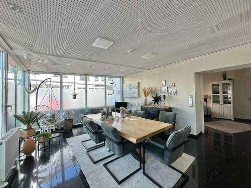 Esszimmer.jpg - Exklusive Erdgeschosswohnung mit E-Ladesäule im Herzen von Ovelgönne (Wesermarsch)