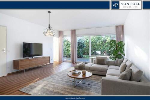 Titelbild - Schöne 1-Zimmer-Wohnung mit Gartenzugang im Herzen von Gütersloh - Innenstadt