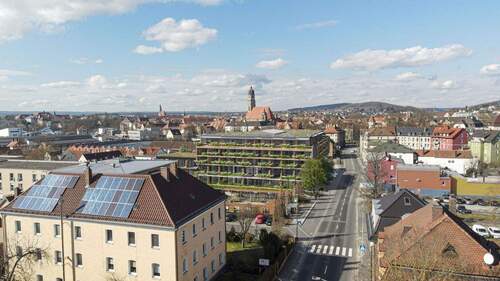 Luftbild 1 - Etagenwohnung mit 56,40 m&sup2; in Amberg zum Kaufen