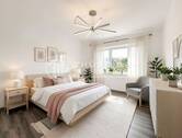 Schlafzimmer - möbliert Beispiel - 