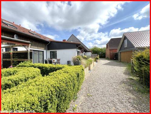 West-Ansicht - 4 Zimmer Reihenmittelhaus zum Kaufen in Borgwedel