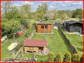 Blick aus dem Dachgeschoss Richtung Garten - 