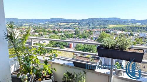 Bild 1 - 3,5 Zimmer Wohnung über den Dächern von Schwäbisch Gmünd mit grandioser Aussicht!