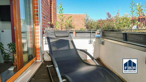 Blickgeschützter Balkon - 