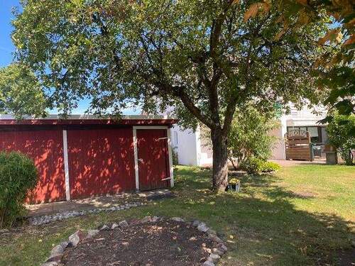 Geräteraum / Rückseite Doppelcarport - 