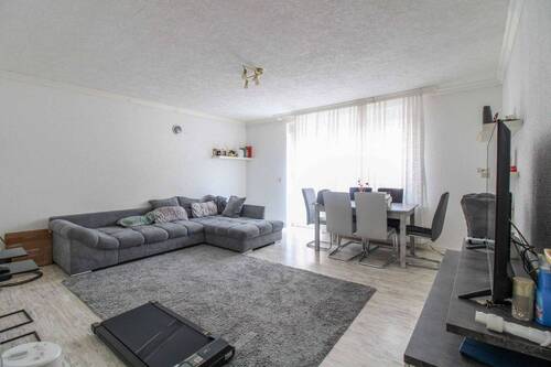 Wohnzimmer - 4 Zimmer Doppelhaushälfte zum Kaufen in Hamm