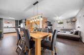 offener Wohn-Küchen-Essbereich - 4 Zimmer Einfamilienhaus in Schortens