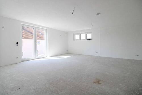 Wohnen- Ess- Küchenbereich - 3 Zimmer Etagenwohnung zum Kaufen in Ellgau