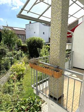 Gartenblick vom EG - 