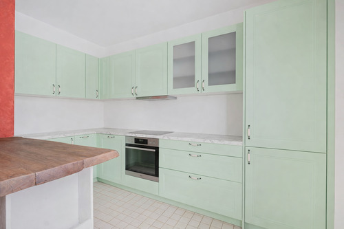 offene Einbauküche - 3 Zimmer Etagenwohnung in Berlin