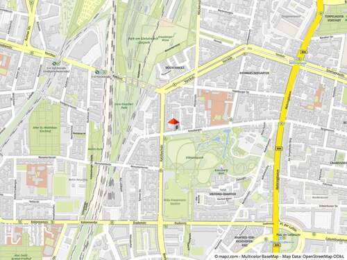 Geolyzer Kartenausschnitt - 