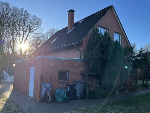 Haus hinten - Einfamilienhaus mit 96,50 m&sup2; in Eystrup zum Kaufen