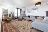 Wohnbereich - 4 Zimmer Etagenwohnung zum Kaufen in Frankfurt am Main