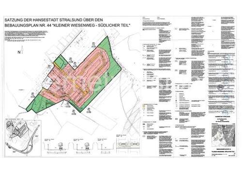 B Plan Kleeweg - Grundstück in Stralsund zum Kaufen