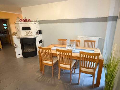 Essbereich mit Kamin - 