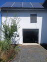 Stall mit Solarpanele - 