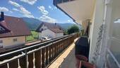 Blick vom Balkon - 