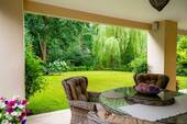 Blick in den Garten - 