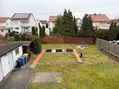Gartenblick vom Balkon - 