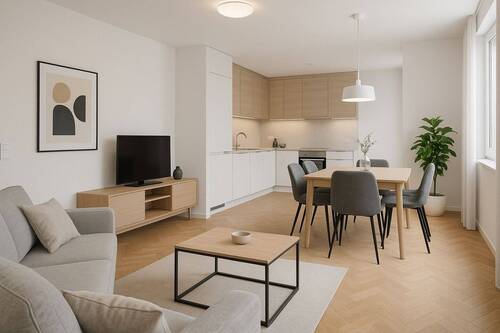 Wohnzimmer. Unverbindliche Visualisierung - 