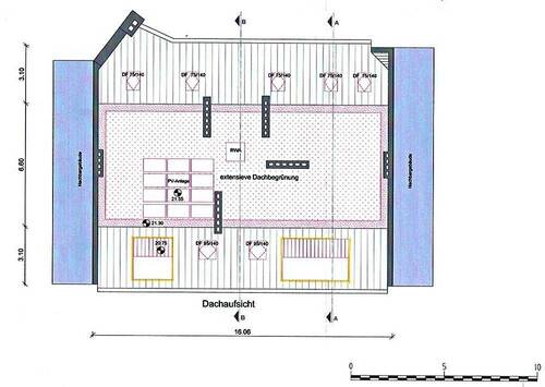 Dachaufsicht - 