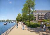 Außenvisualisierung Uferpromenade - 