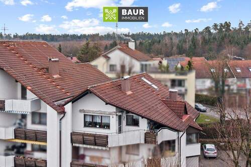 Luftbild - 3 Zimmer Etagenwohnung in Eriskirch