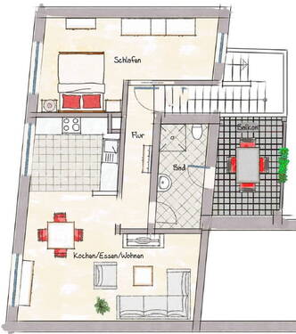 Einliegerwohnung - 