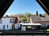 Ausblick von der Loggia im Dachgeschoss nach Süden - 
