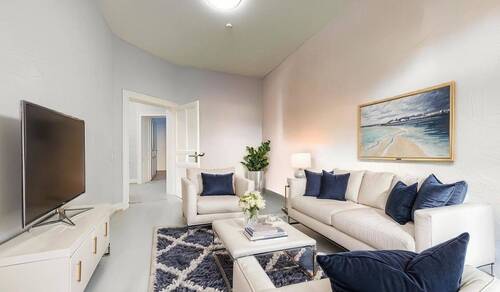 Wohnbereich Visualisierung - 4 Zimmer Etagenwohnung zum Kaufen in Frankfurt am Main