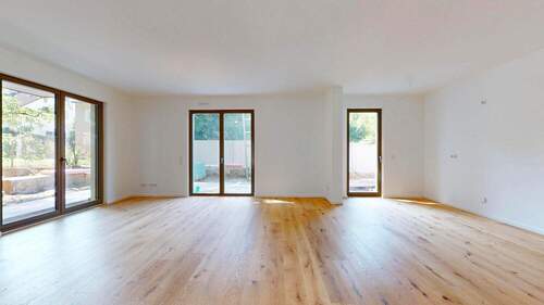 Wohn- Essbereich Ansicht I - 4 Zimmer Etagenwohnung in Frankfurt am Main