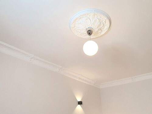 Stuckelemente im Wohnzimmer - 