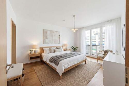 Schlafzimmer - 3 Zimmer Etagenwohnung zum Kaufen in Berlin