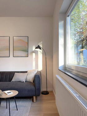 Wohnzimmer - 2 Zimmer Etagenwohnung zum Kaufen in Herne